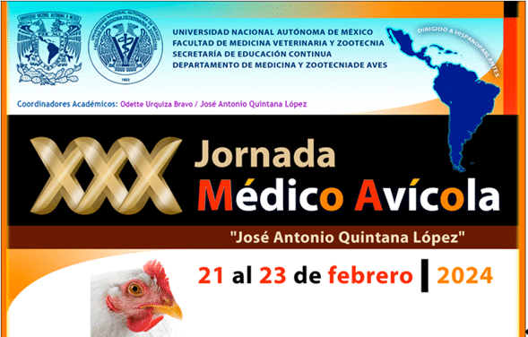 Ya viene la Jornada Médico Avícola de la UNAM Ya viene la Jornada Médico Avícola de la UNAM
